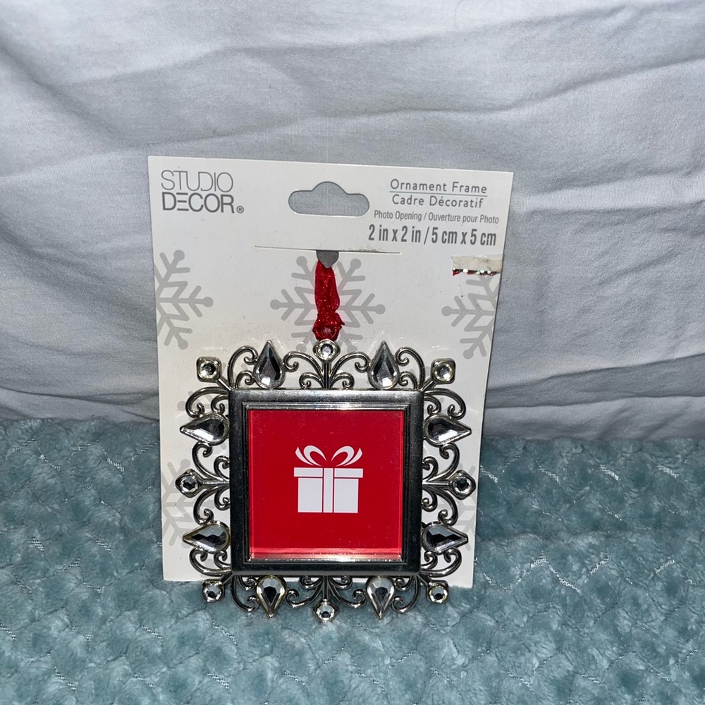 Studio Decor Silver Frame with a spot for a photo.